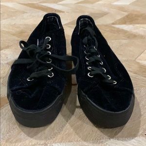 Black soft shoes